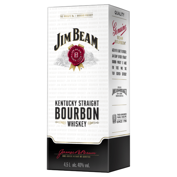 JIM BEAM WHITE BOURBON & CRADLE : 4500 ml