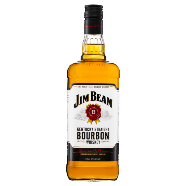 JIM BEAM WHITE BOURBON : 1125 ml