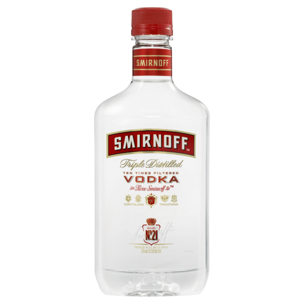 SMIRNOFF RED 37.5% VODKA : 375 ml